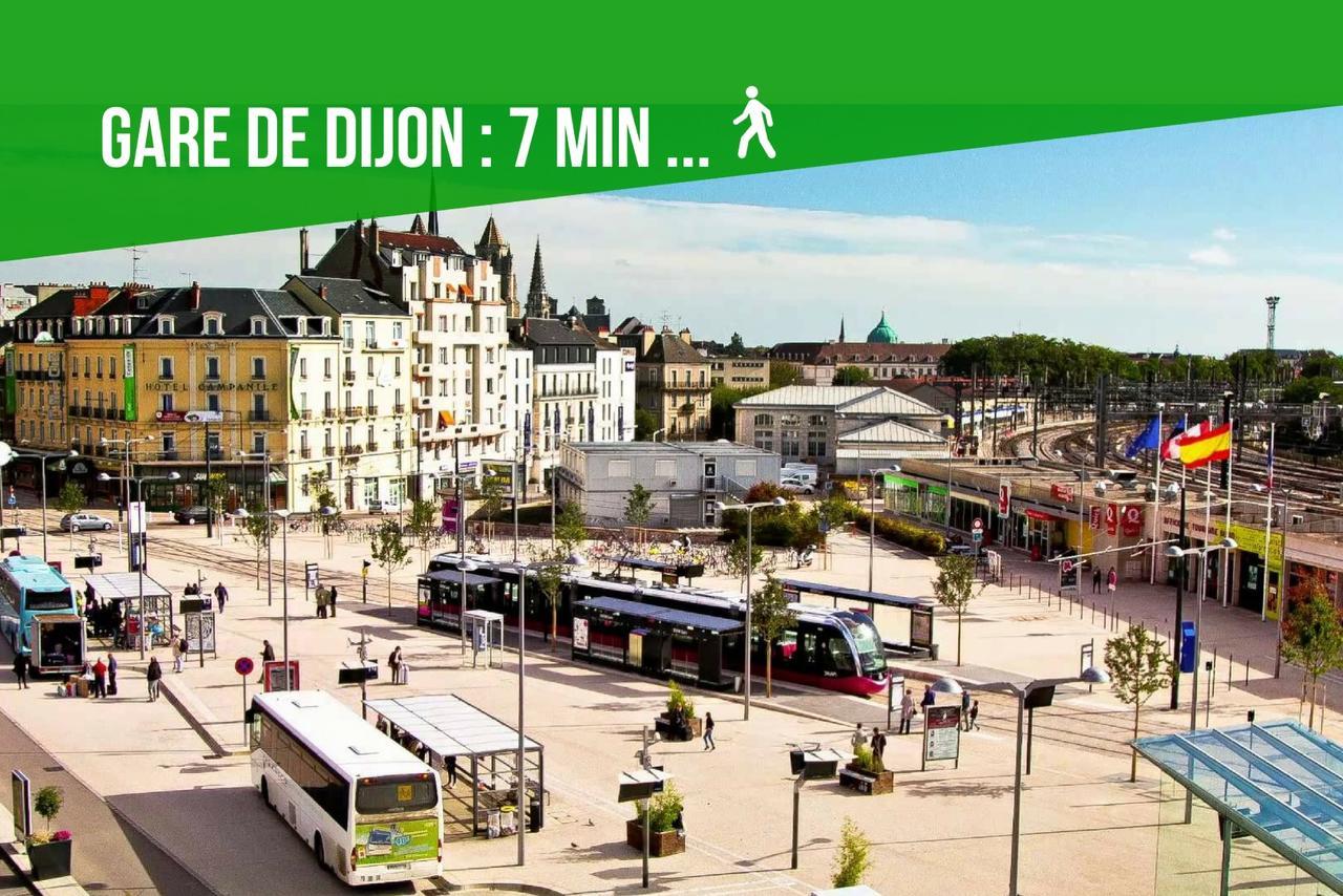 Studio Le Pergaud Topdestination-Dijon - Centre Ville - Classe 2 Etoiles Εξωτερικό φωτογραφία